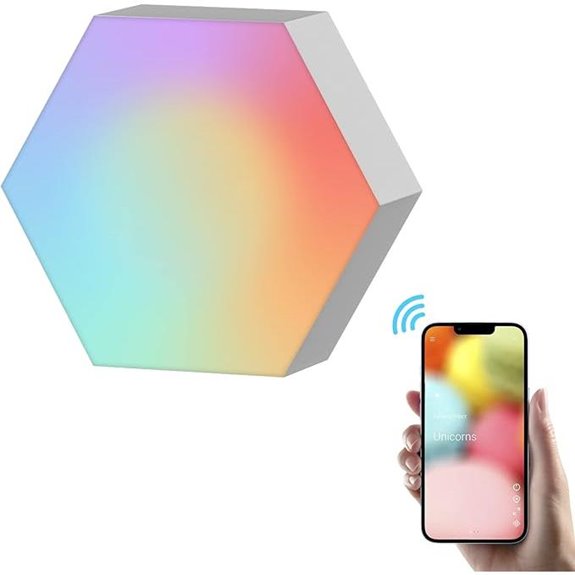 Yescom Smart Hexagon LED Light Panels Expansion Kit