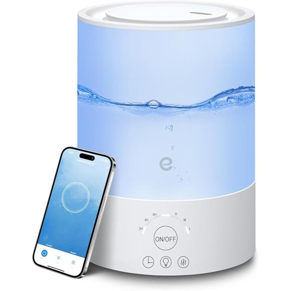 Esemoil Smart Humidifier with Essential Oil Diffuser