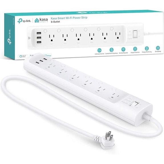 Kasa HS300 Smart Power Strip with 6 Outlets