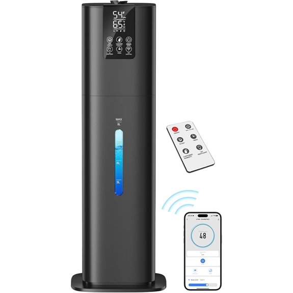 Smart Large Room Humidifier with App & Remote