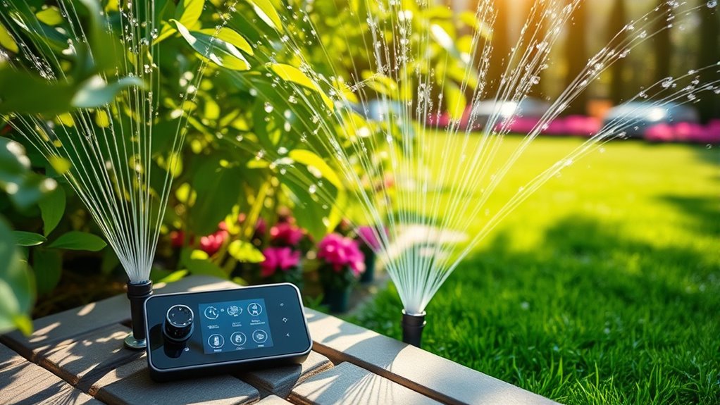 smart sprinkler connectivity and durability