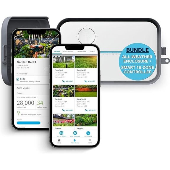 Rachio 3 Smart Sprinkler Controller & Enclosure Bundle