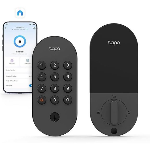 Tapo Smart Wi-Fi Deadbolt Lock with Keyless Entry