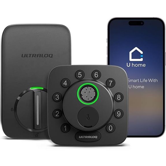 ULTRALOQ Bolt Smart Lock with Wi-Fi & App