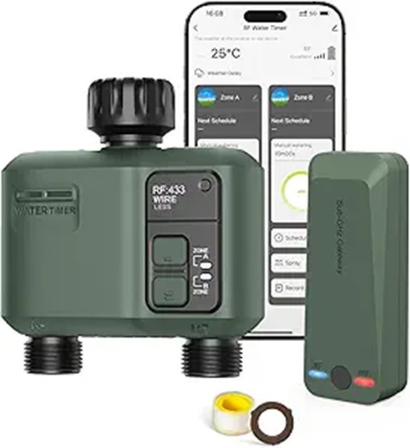 WiFi Water Timer for Garden Irrigation System