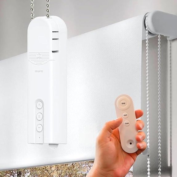 Aura Roller Smart Shade Driver with WiFi & Remote