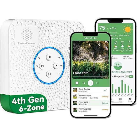 ImoLaza ET Master 4 Gen Smart WiFi Sprinkler Controller