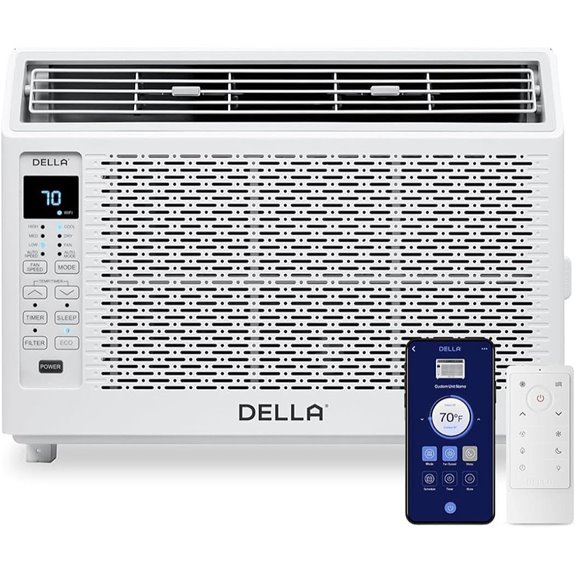 Della 5000 BTU Smart Window AC with Alexa