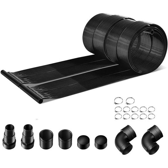 IRONMAX Solar Pool Heater (10 ft) for In-Ground & Above-Ground Pools