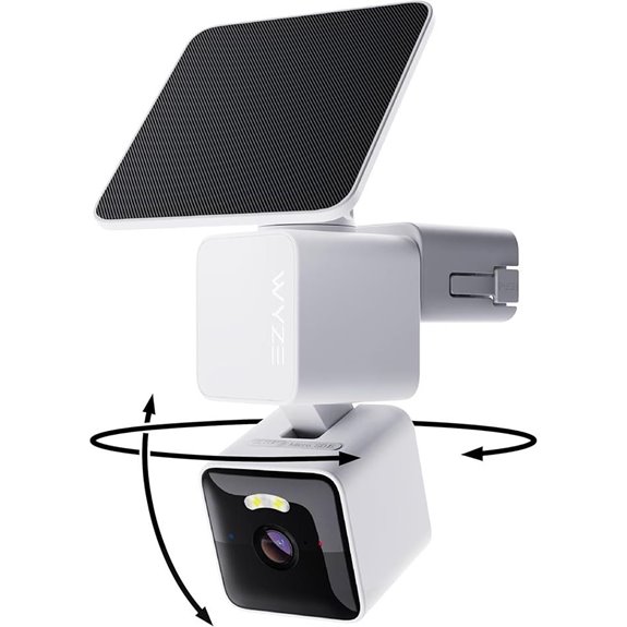 WYZE Solar Pan Security Camera with 2K HD