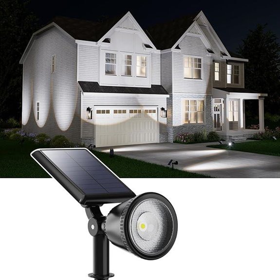 Solar Powered Outdoor Waterproof Landscape Uplight