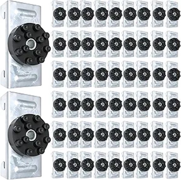 50 Pack Soundproofing Clips for Walls and Ceilings