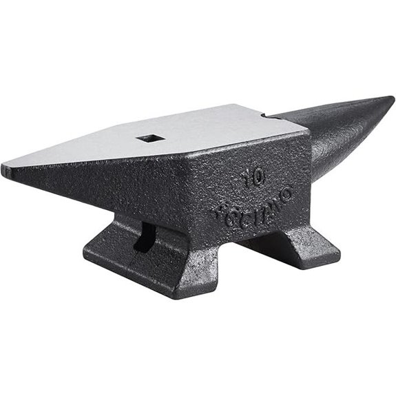VEVOR Cast Steel Anvil 22 Lb with Horn