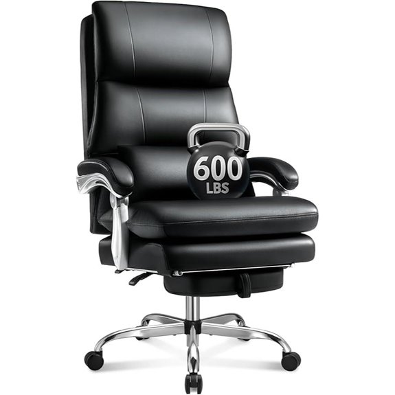 sturdy tall office chair