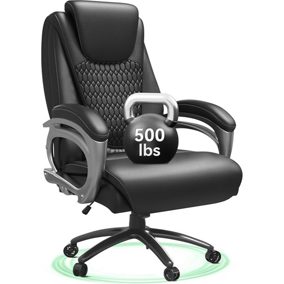 sturdy tall office chair