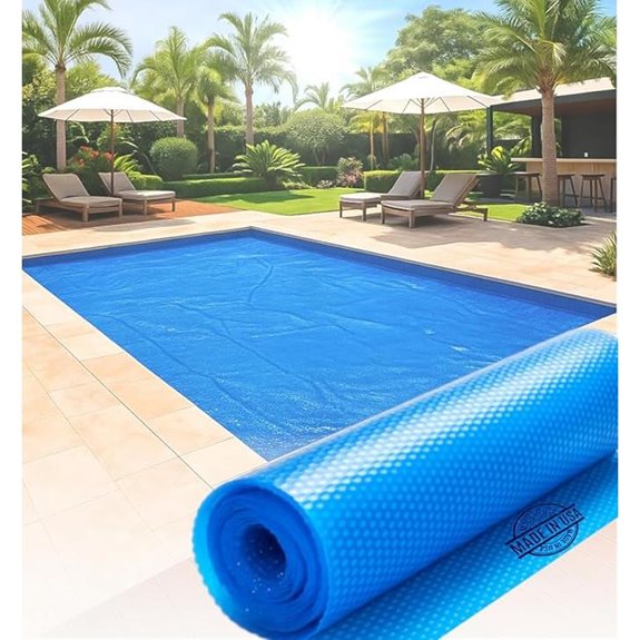 SunHeater Pool Solar Blanket 16' x 32' for In-Ground Pools
