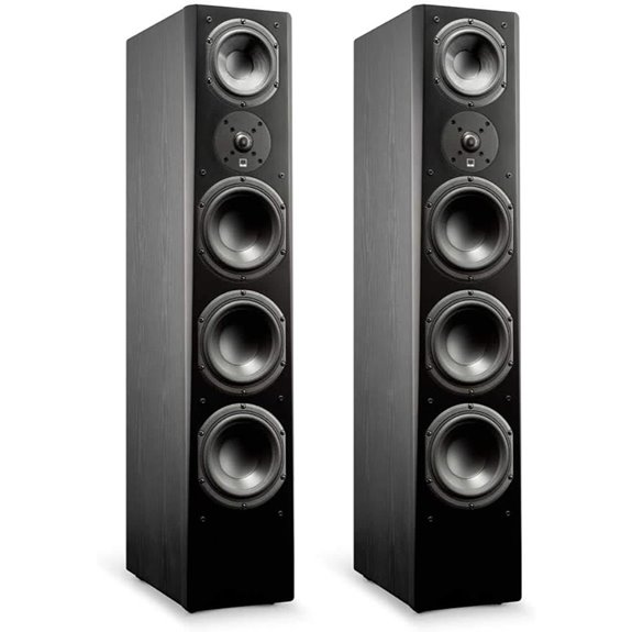 SVS Prime Pinnacle Floorstanding Speakers - Pair (Black Ash)