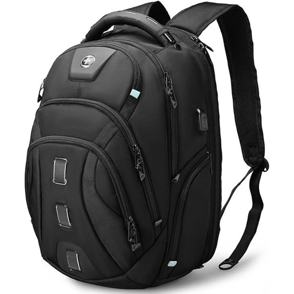 Swissdigital Men's Travel Laptop Backpack with USB RFID