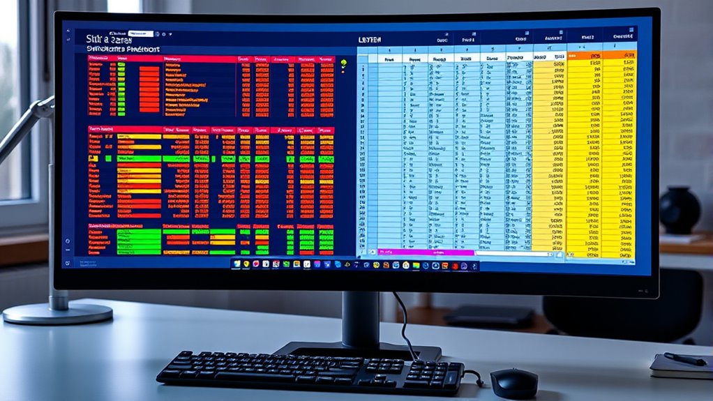 top budget spreadsheet monitors
