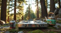 top dual burner camping stoves