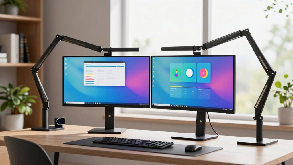 top dual monitor arm picks
