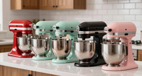 top kitchenaid mixer colors
