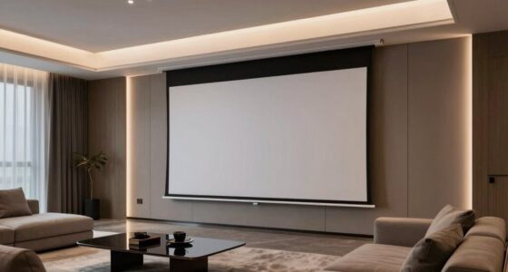 top motorized projector screens
