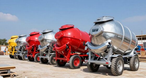 top portable concrete mixers