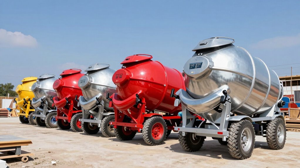 top portable concrete mixers