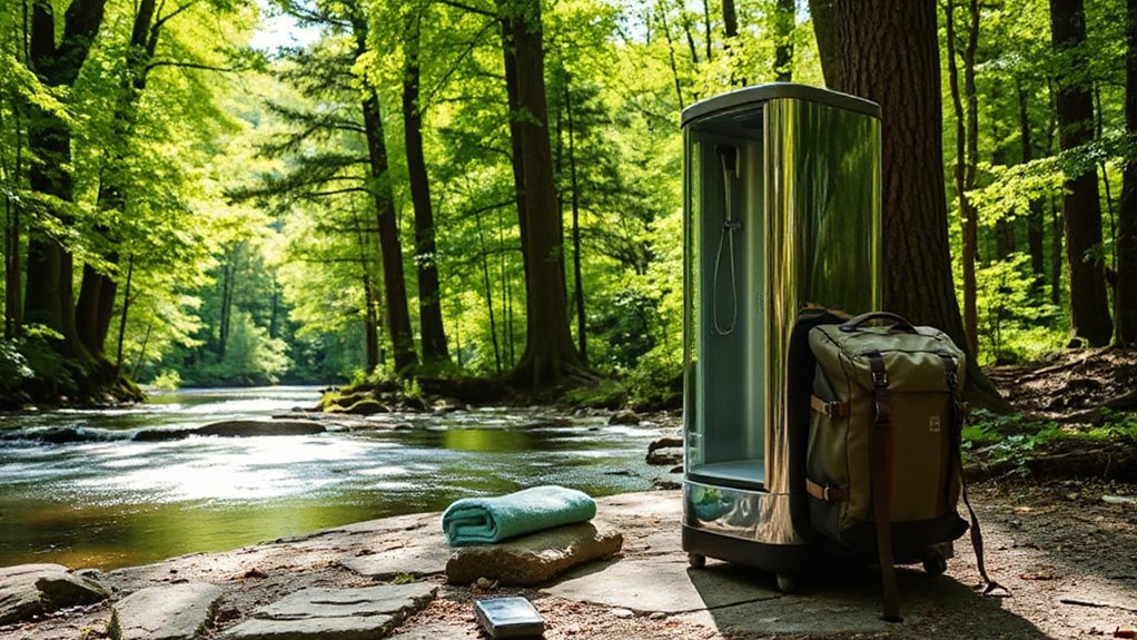 top portable outdoor shower options