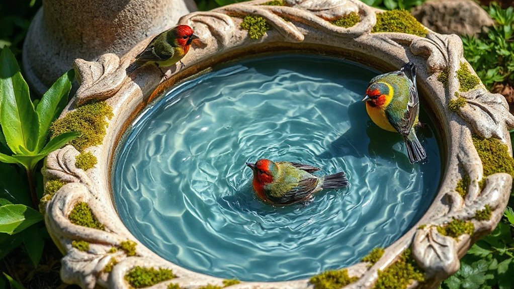 top resin bird baths