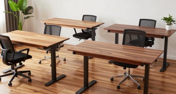 top solid wood standing desks