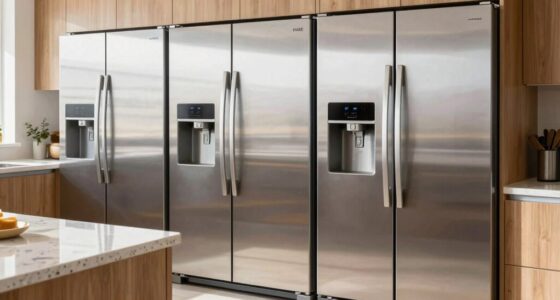 top space saving fridges