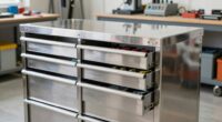 top stainless tool cabinets