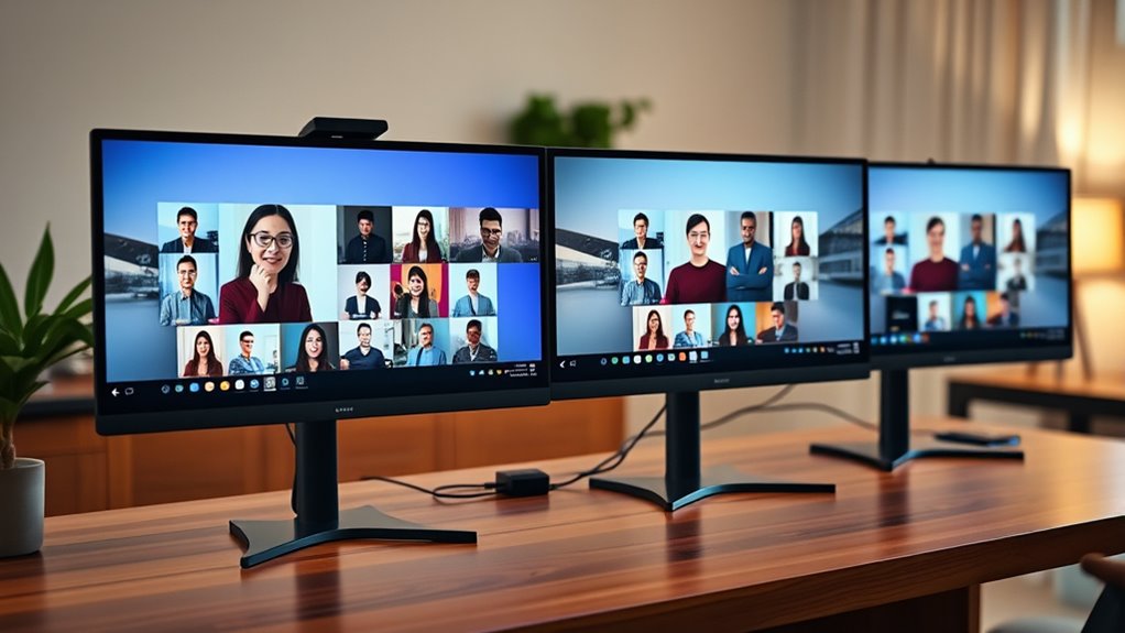top video call monitors