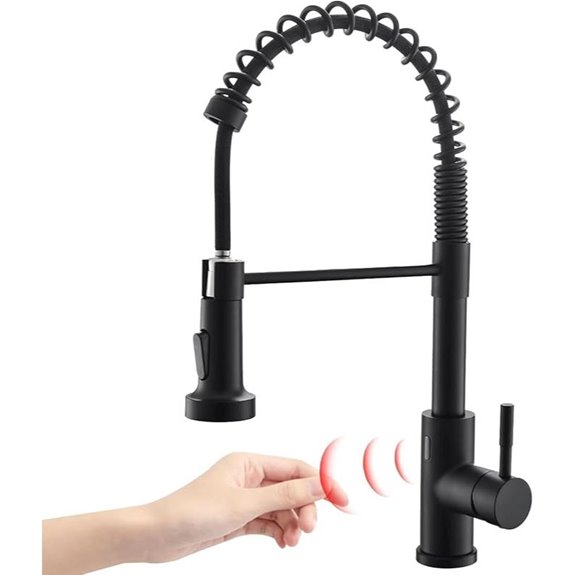 Touchless Kitchen Faucet with Pull-Down Sprayer