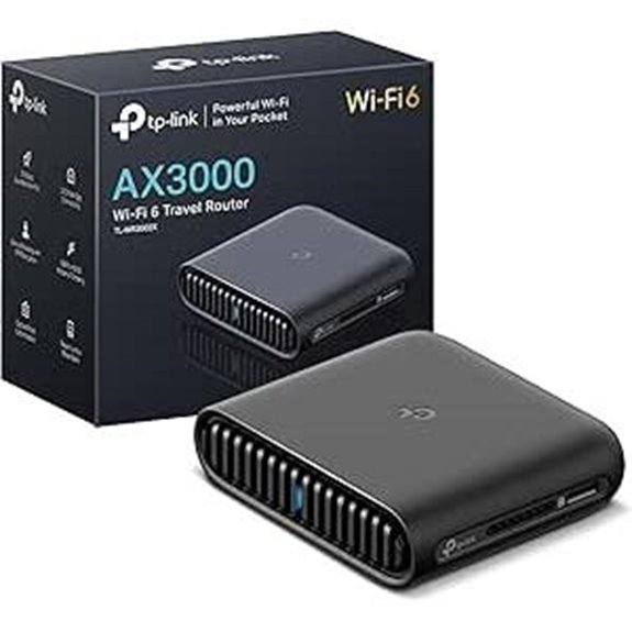 TP-Link Wi-Fi 6 AX3000 Travel Router with USB