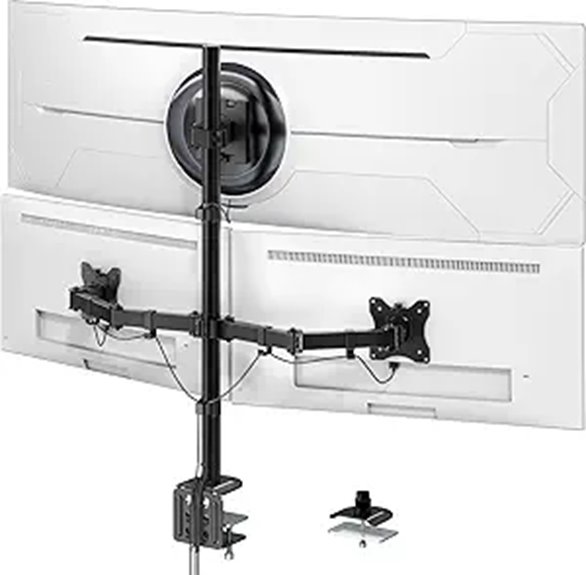 PUTORSEN Triple Monitor Mount for Up to 49 Screens