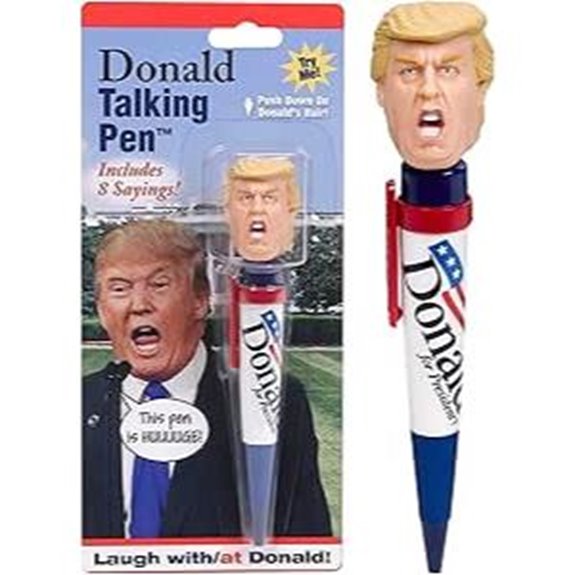Donald Trump Talking Pen – Gag Gift for Supporters