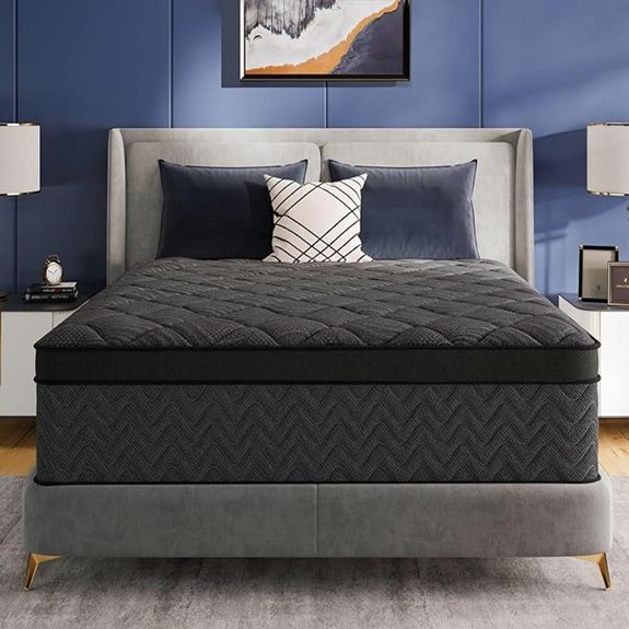 Twin Size 12 Hybrid Mattress with Gel Foam & Springs