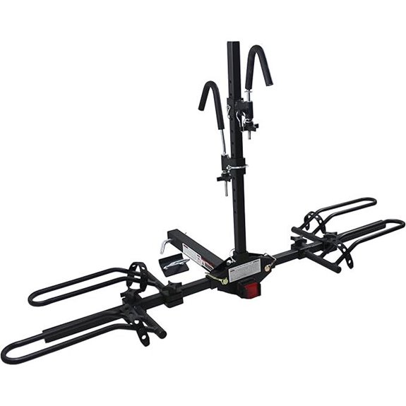 MaxxHaul 2-Bike Hitch Mount Rack for Vehicles