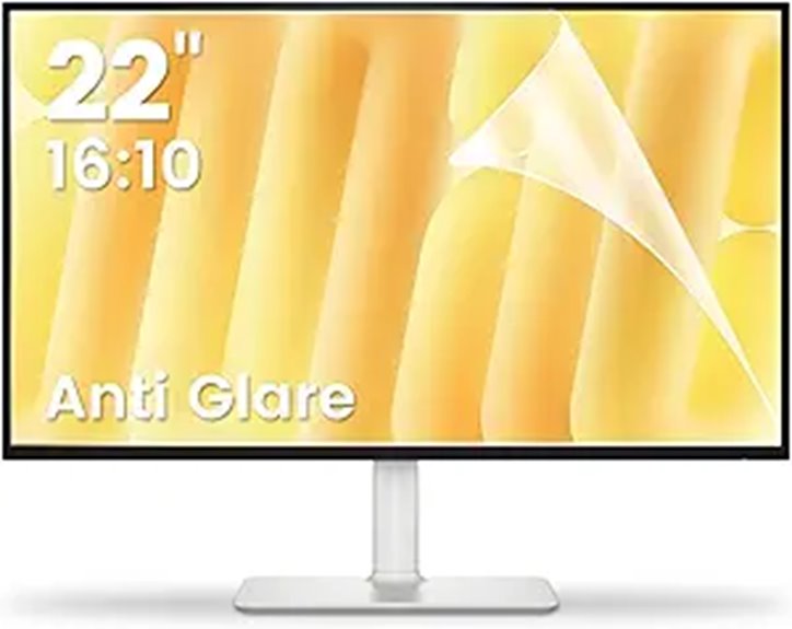 F FORITO 2-Pack 22 Anti-Glare Monitor Screen Cover