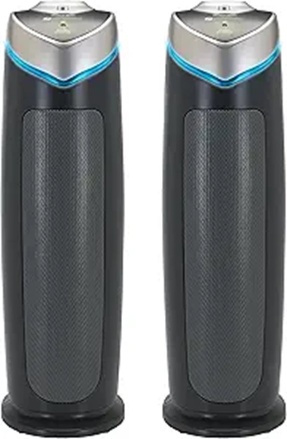 GermGuardian Air Purifier with HEPA Filter (2-Pack)