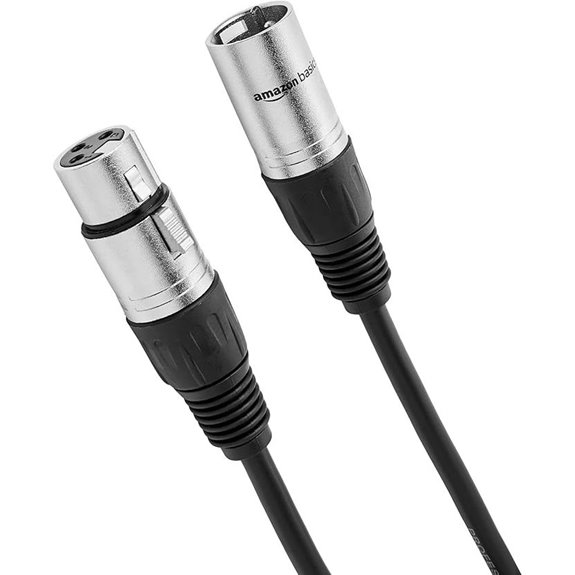 Amazon Basics 2-Pack XLR Microphone Cables