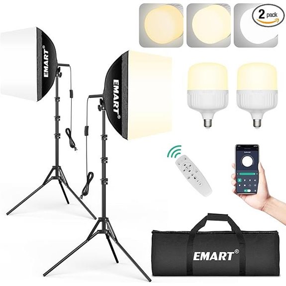 EMART 16 Softbox Photography Lighting Kit (2 Pack)