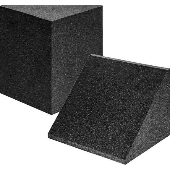 2 Pack Bass Traps for Wall Corners Acoustic Foam
