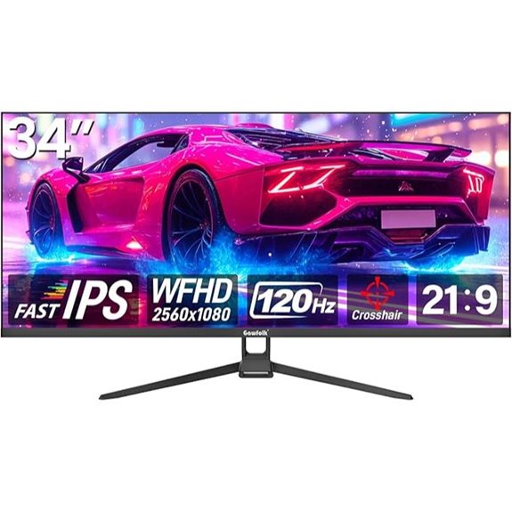 Gawfolk 34 Ultrawide IPS Gaming Monitor (120Hz)