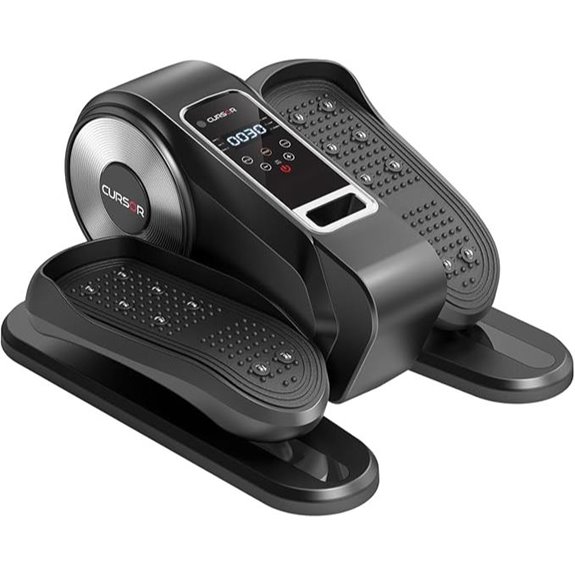 Under Desk Elliptical Machine with Remote and HR Mode