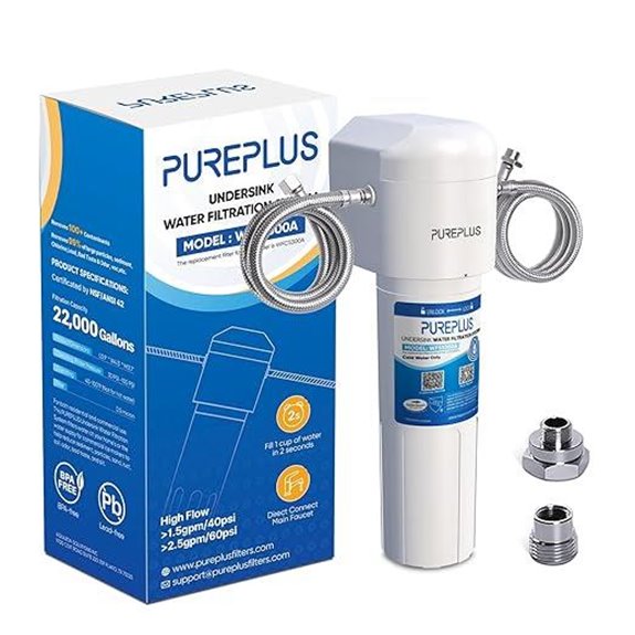 PUREPLUS Under Sink Water Filter System
