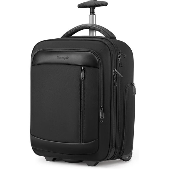 Vancropak Underseat Carry-On Luggage with Wheels